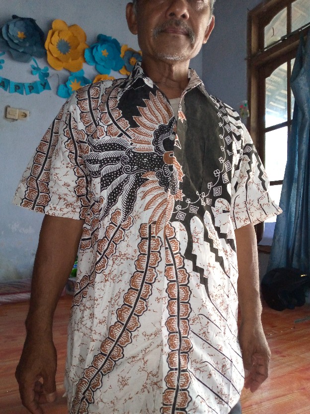 Bswart Batik Hrb026 Kenongo Padi Pekalongan M L Xl Batik Pria Murah Modern Gros
