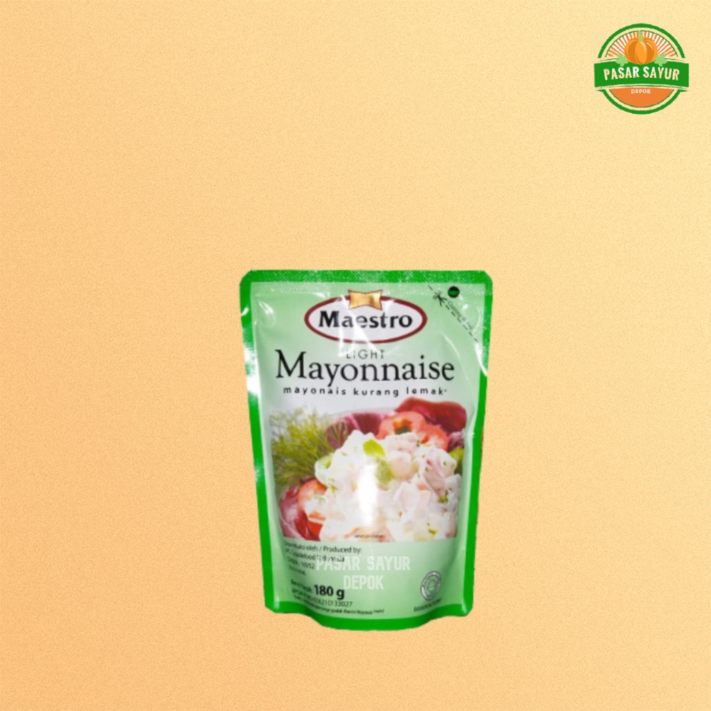 

Mayonnaise maestro 180 gram