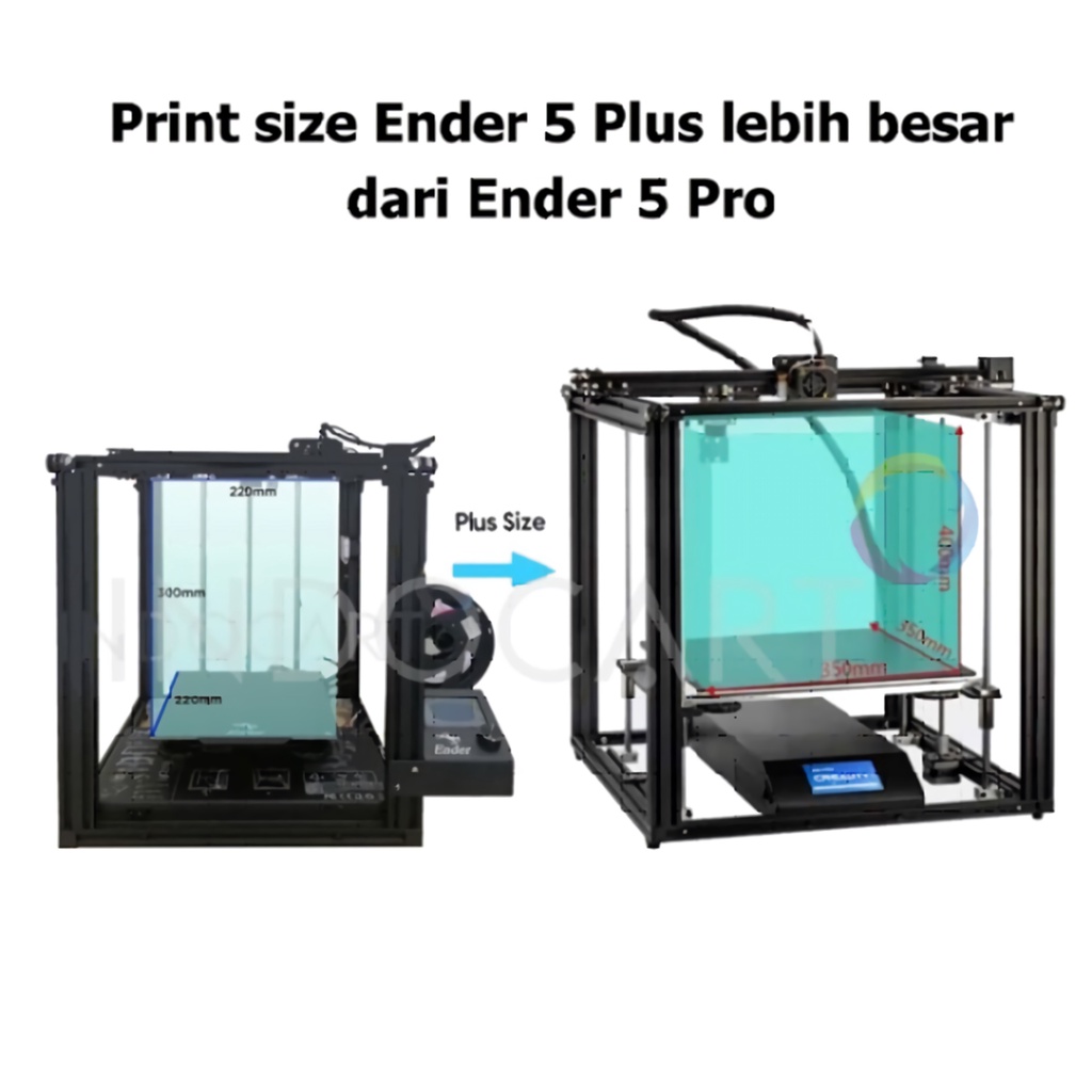 3D Printer Creality Ender 5 Plus Versi Terbaru Garansi Resmi