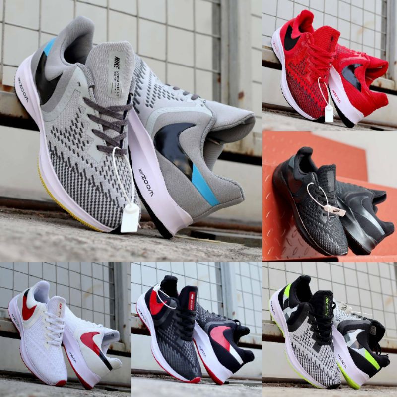 SEPATU OLAHRAGA PRIA SPORT NIKE RUNNING ZOOM WINFLOW78 ORIGINAL VIETNAM  PREMIUM