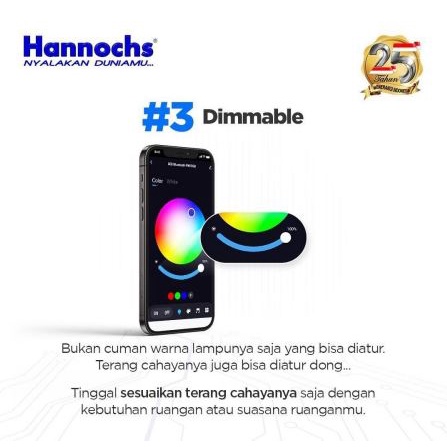 Hannochs Smart LED Bluetooth RGB 9W