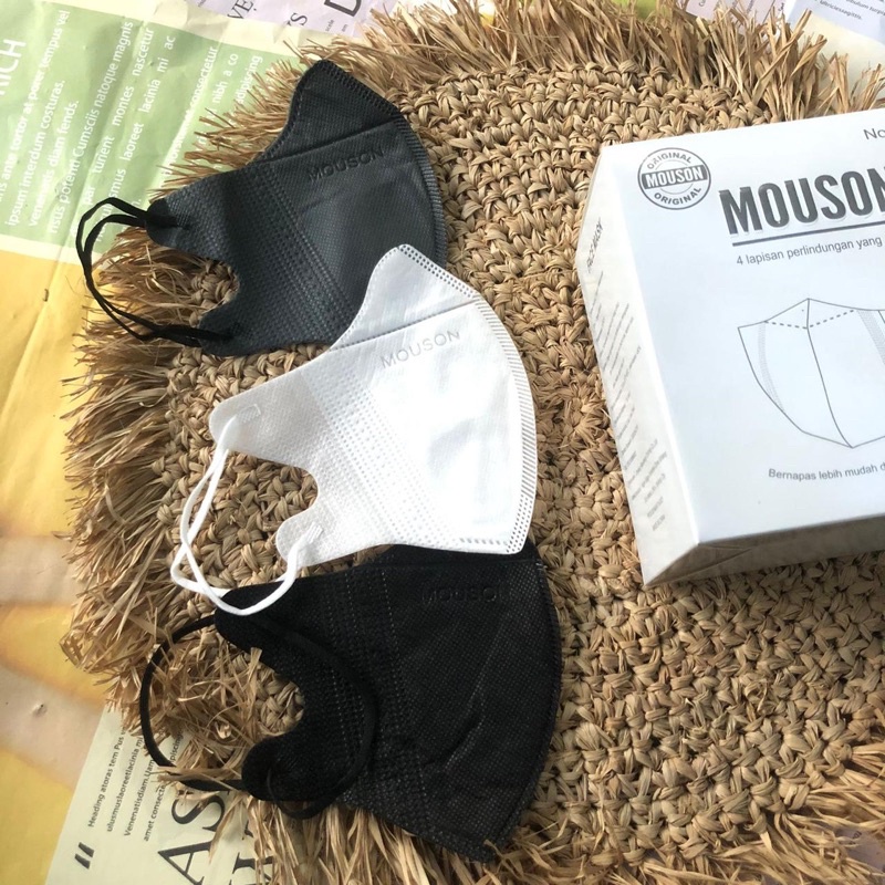 Duckbill Mouson 4Ply |  Masker Mouson Duckbill Earloop 50pcs