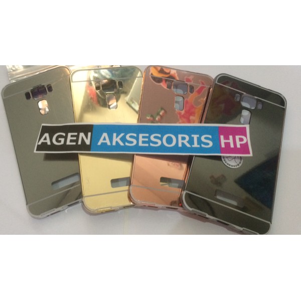 Mirror Case Zenfone 3 Asus ZE520KL Bumper Casing Slide