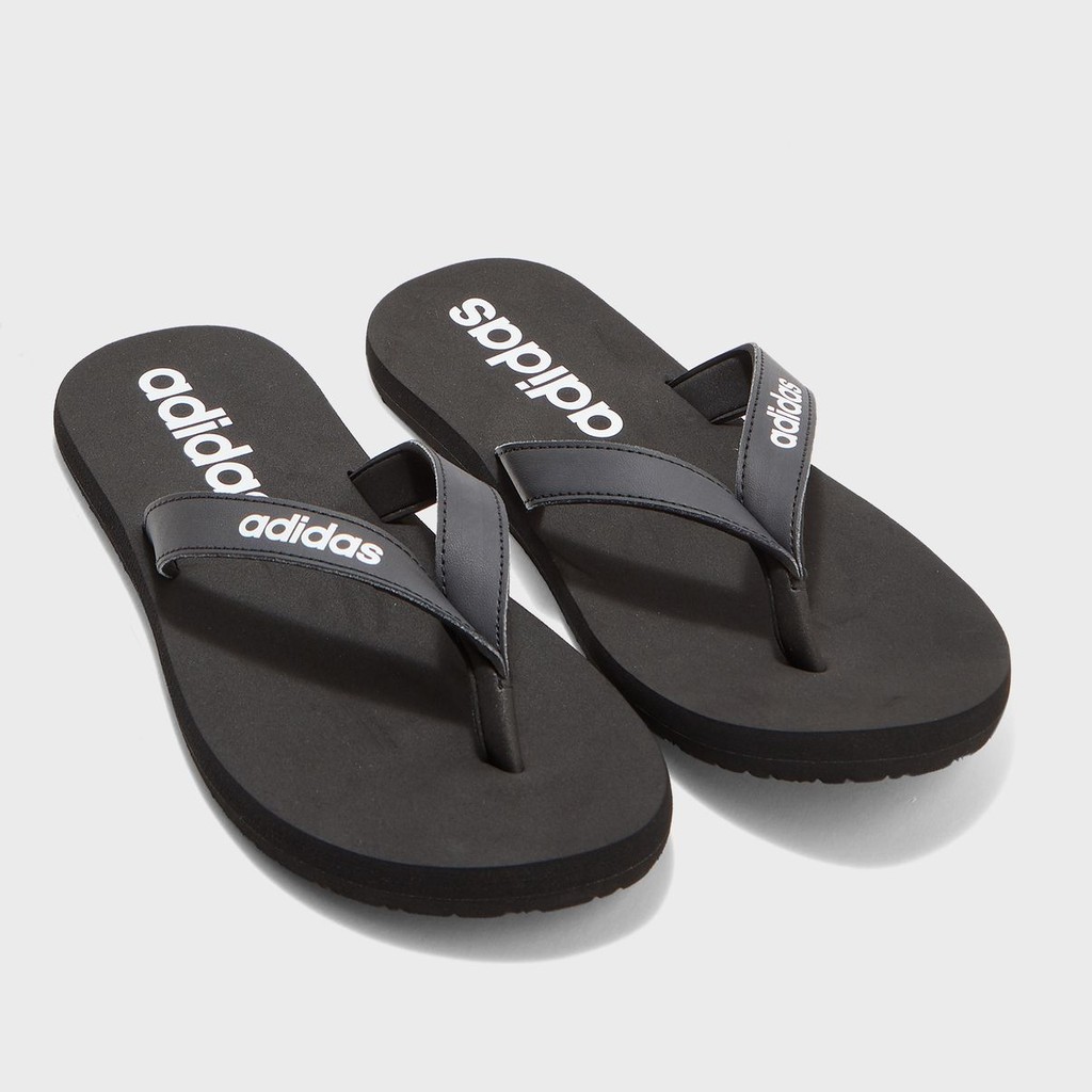 Adidas Eezay Flip Flops Black Hitam EG2042 Sendal Jepit Original 100%