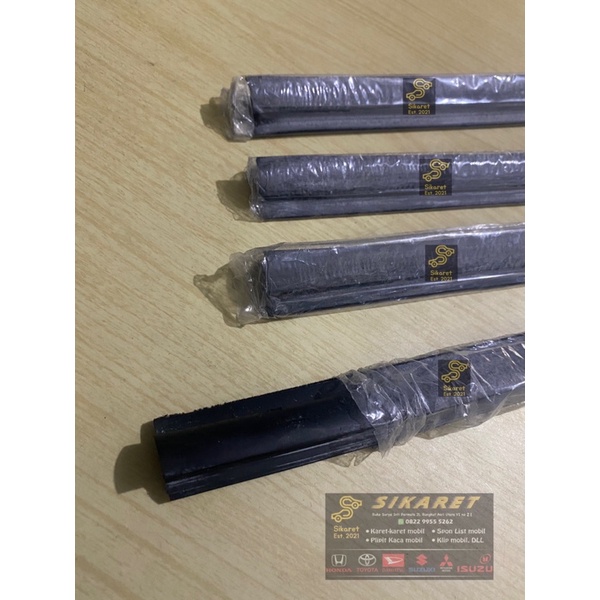 waterstrip weaterstrip List Karet Pintu Pelipit Kaca Civic Nouva Nova