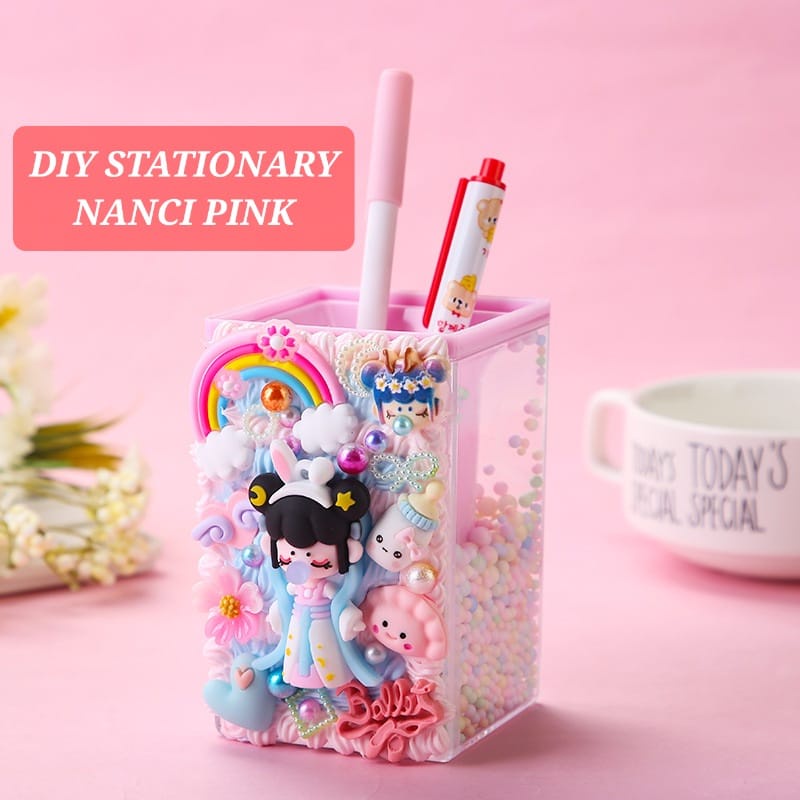 DIY STATIONARY HOLDER ALAT TULIS SEKOLAH KANTOR MAINAN EDUKASI ANAK MOTORIK KREATIF LUCU KADO ULANG TAHUN GIFT IMPOR