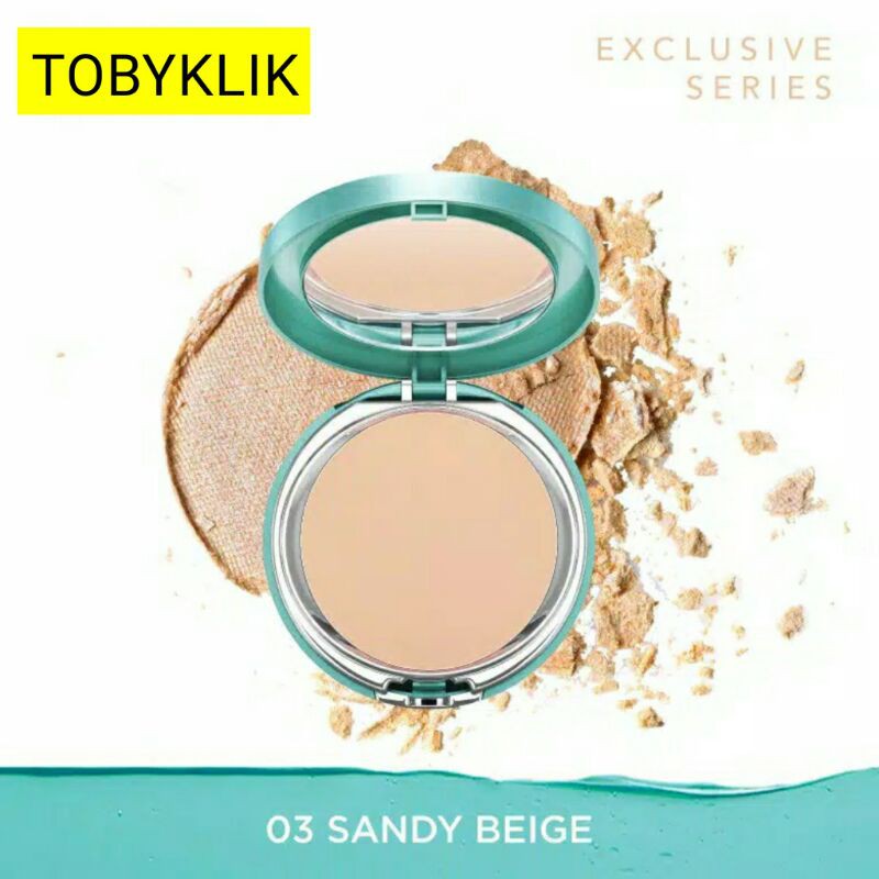 Wardah Exclusive Two Way Cake 03 Sandy Beige