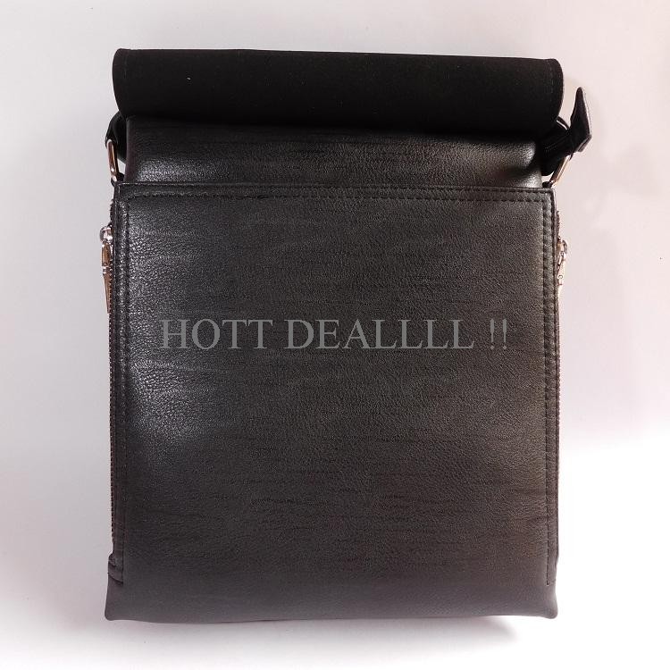 TAS SELEMPANG PRIA KANTOR CASUAL IMPORT BRANDED | AIGNER 6899 BLACK Best Exclusivee