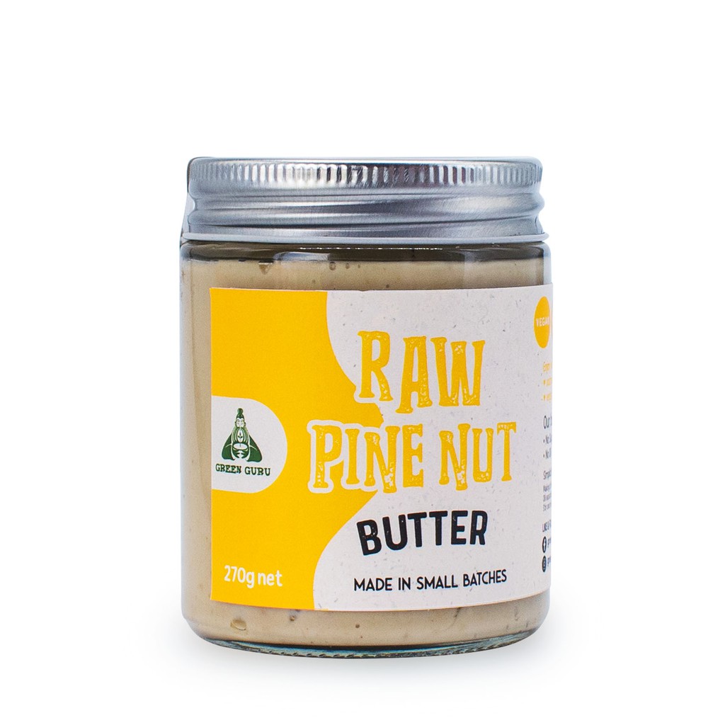 

Special Raw Pine Nut Butter 460Gr (Unsweetened, Gluten Free, Vegan, Keto)