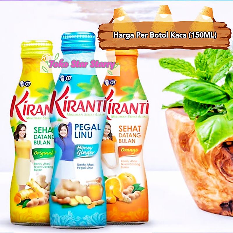 

[Per Botol] KIRANTI MINUMAN SEHAT DATANG BULAN ORIGINAL 150ML