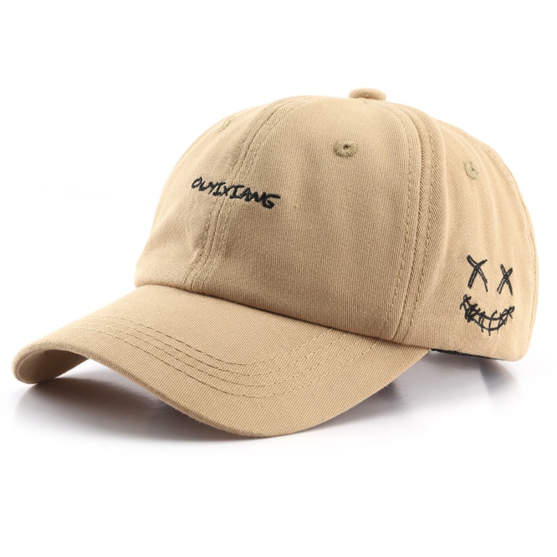 BANTING HARGA- Unisex Pria Wanita Hat Soft Material Bordir Ou Yixiang Topi Baseball