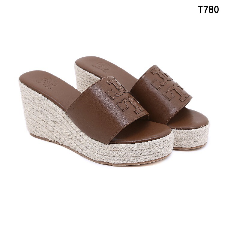 TB Double T Wedges Slide Sandals T780