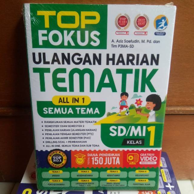 Top fokus Ulangan Harian Tematik SD/MI kelas 1