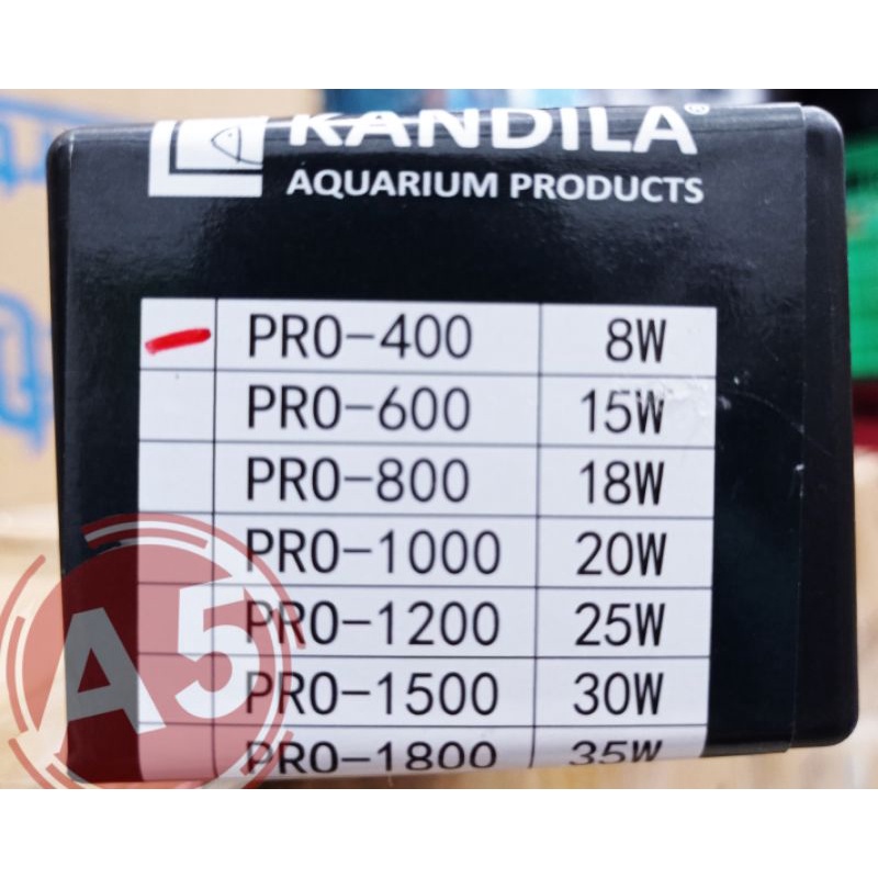 Lampu aquarium LED TANNING KANDILA PRO RED VIEW 400 + PACKING PIPA