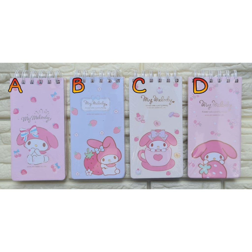 

NOTES - MEMO RING PANJANG MELODY (7.5X15)