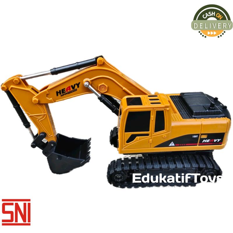 Mainan RC Excavator Mainan Truck Beko
