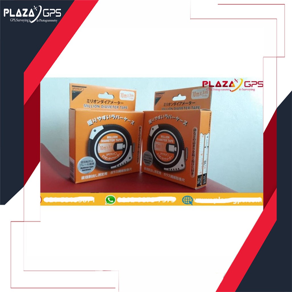 Phi Band Yamayo 10M / Diameter Tape Yamayo / Diameter Pipa Pohon