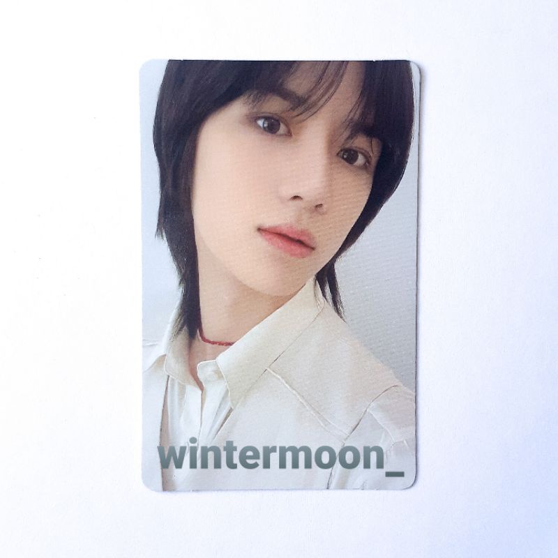 booked - txt beomgyu fight jewel photocard