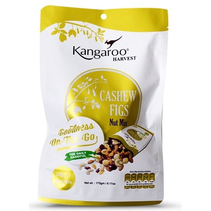 

Kangaroo Cashew Fig Nut Mix 175 Gram