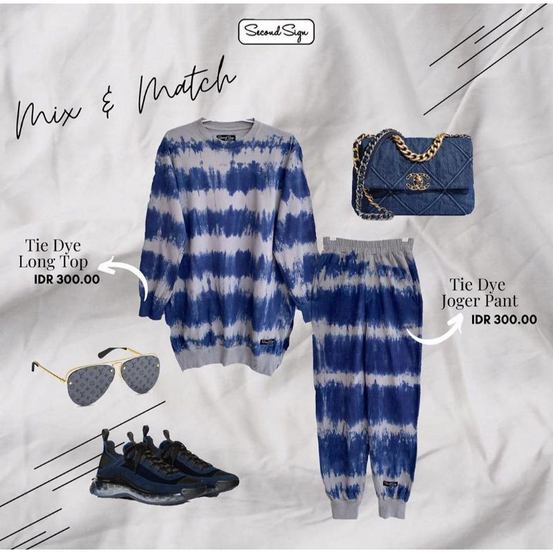 NEW TIE DYE BY SECOND SIGN