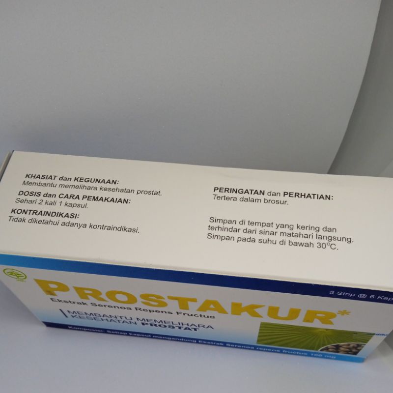 PROSTAKUR 1 strip isi 6 kapsul - ED 04/2027