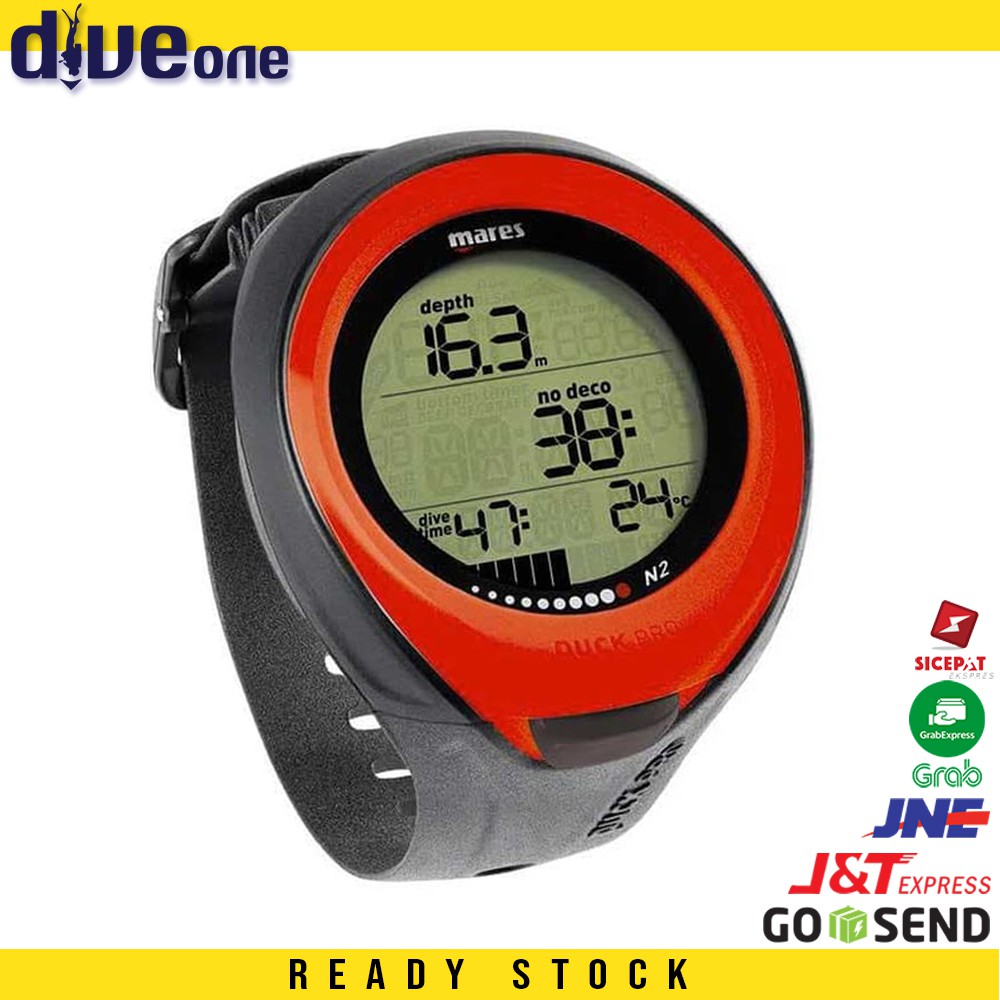 Jam Diving / Spearfishing / Dive Computer  Mares Puck Pro Red One Size