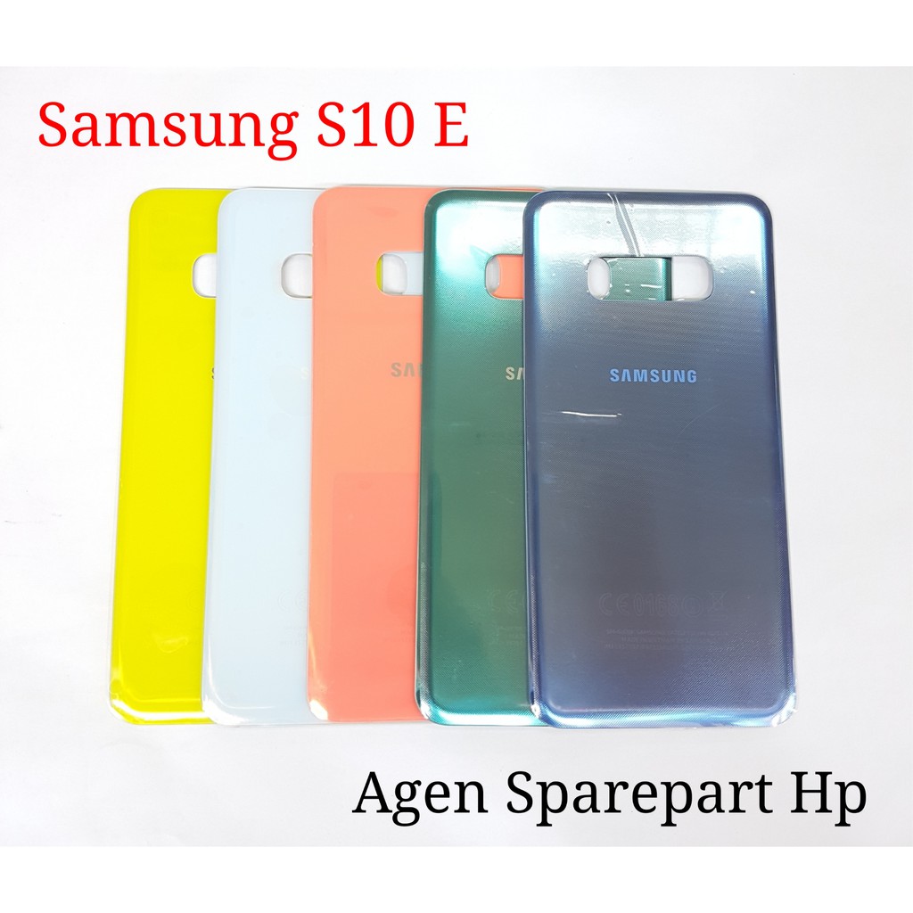 BACKDOOR TUTUPAN BATERAI BACK CASING SAMSUNG S10E - SAMSUNG S10 E