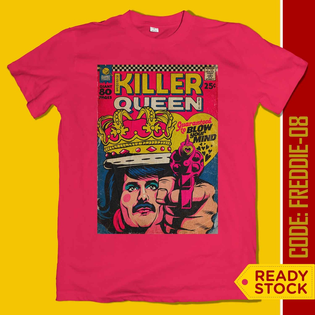 READY STOCK! KAOS FREDDIE MERCURY, KAOS QUEEN SINGLE