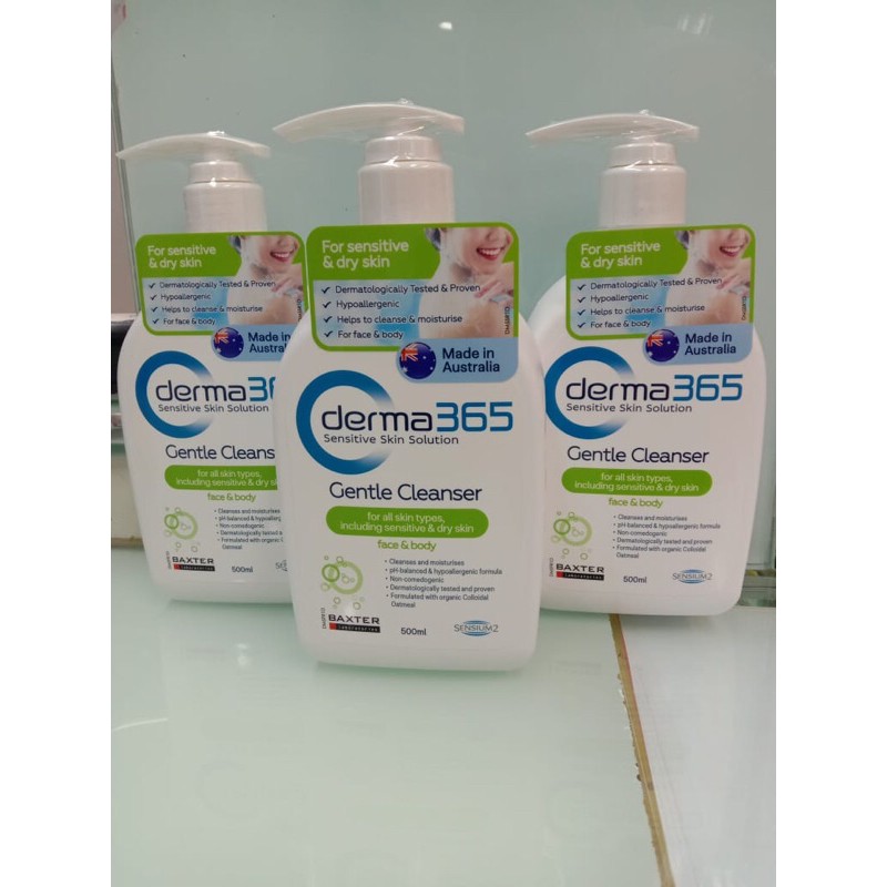 DERMA 365 FACIAL CLEANSER 500ML