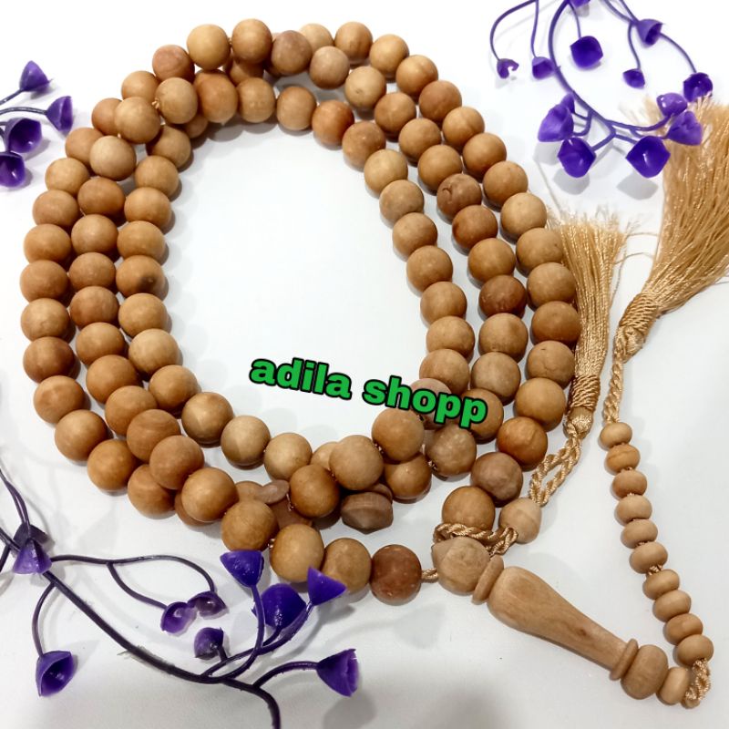 TASBIH KAYU CENDANA 10MM 99BUTIR