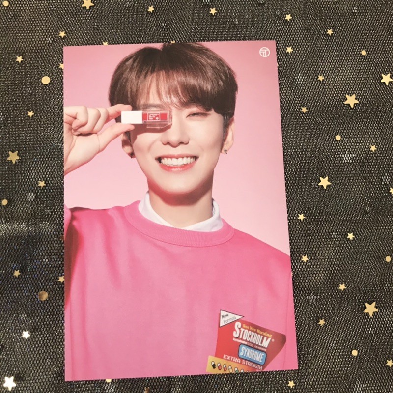 Postcard Polaroid Monsta X Kihyun Minhyuk Comma Xiesta Tonymoly Liptone