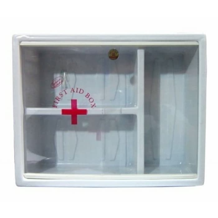 First Aid Box Kotak P3k Maspion ( M ) Box P 3 K mk11 ga ada isi