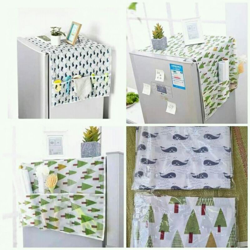 Taplak Kulkas/ Cover Kulkas anti Air
