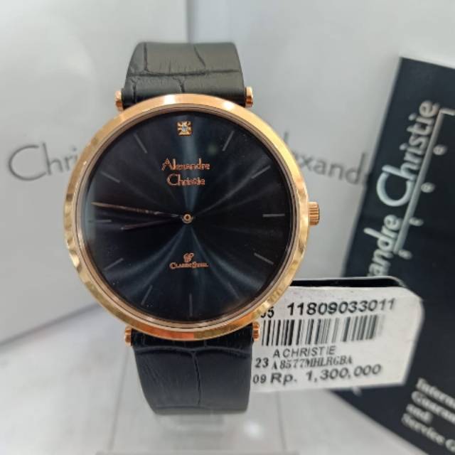 Jamtangan  pria  ac8577 Alexandre christie Original garansi resmi 1thn