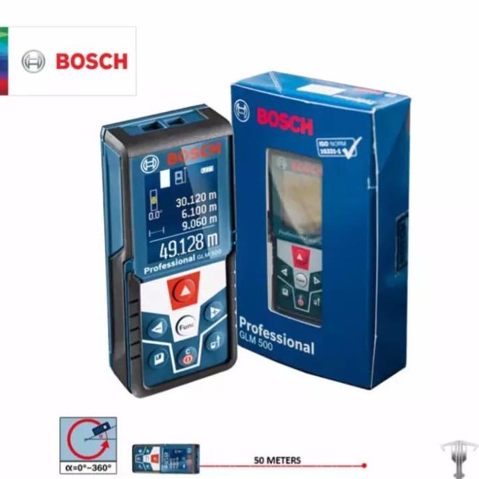 Meteran Laser BOSCH GLM 500
