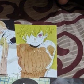 Official Blue Period Kinemi Postcard READY INA