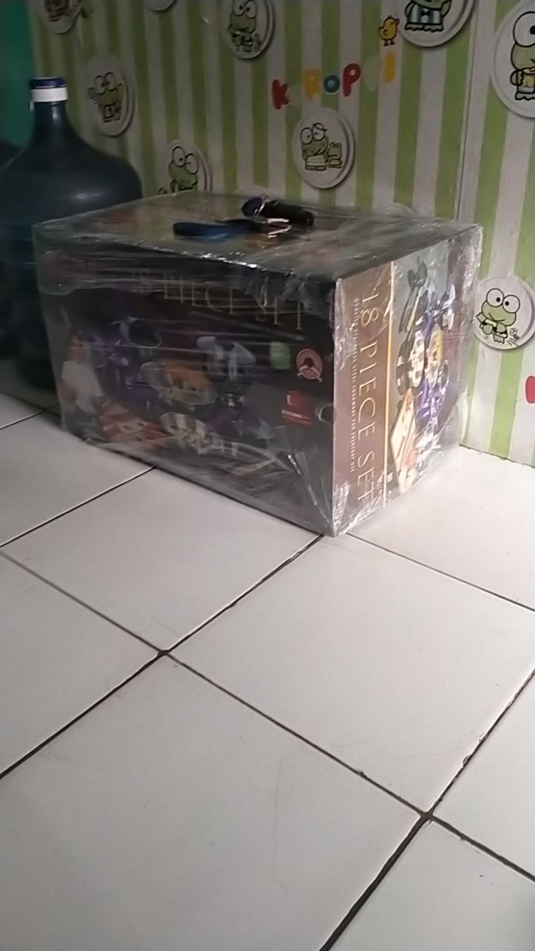 (gosend) Panci Set Panci Set Supra Panci Supra Set 18 Pcs Panci Supra 18 Pcs Panci Supra Stainless