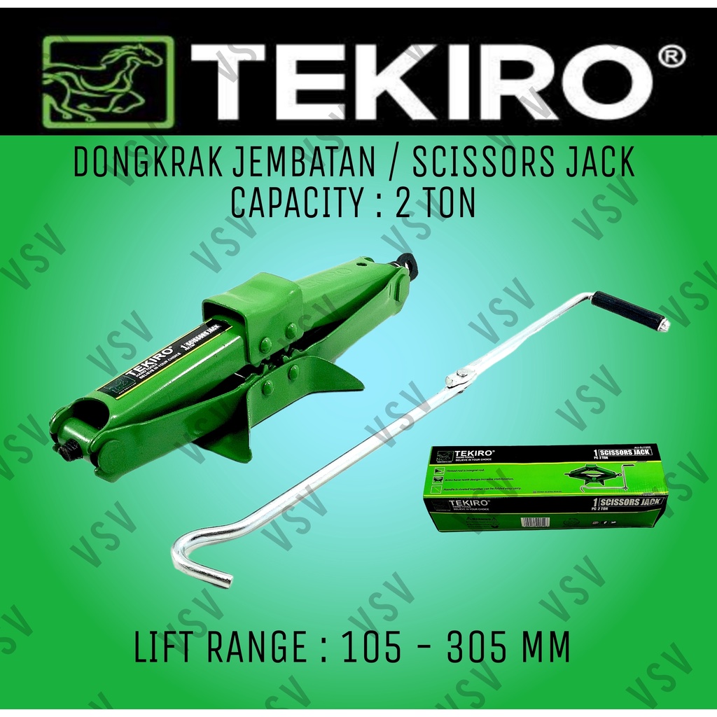 TEKIRO Dongkrak Jembatan 2Ton dongkrak jembatan tekiro