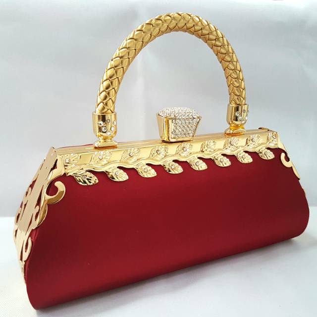 Tas Pesta Farnell 2592 Clutch Murah Cantik Sale Diskon