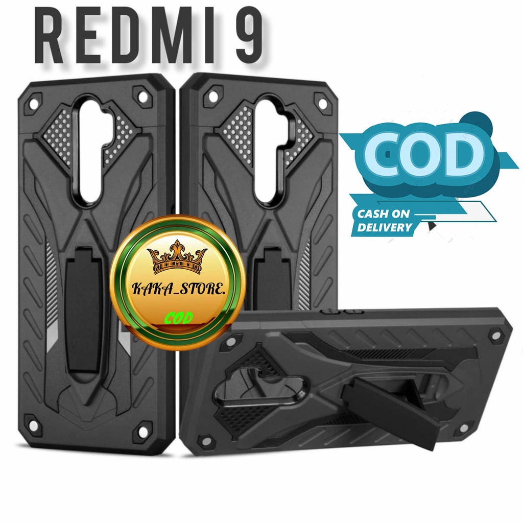 CASING XIAOMI REDMI 9 Casing/Hardcase Phantom Robot Kick Standing