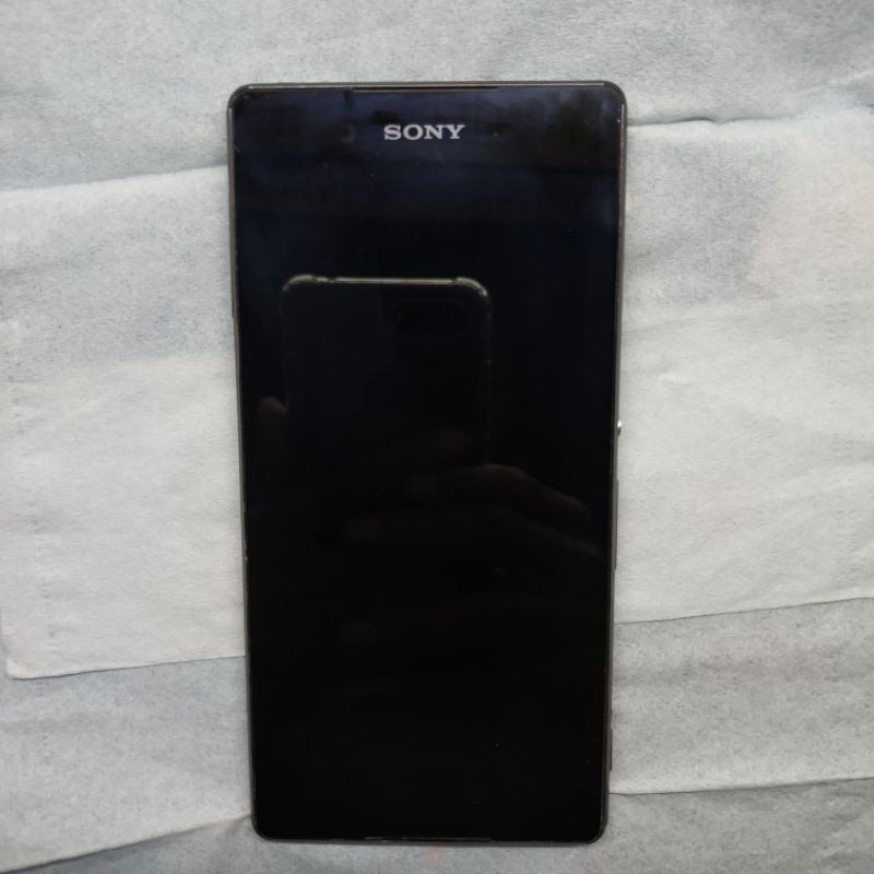 Lcd sony xperia z4 original copotan+frame
