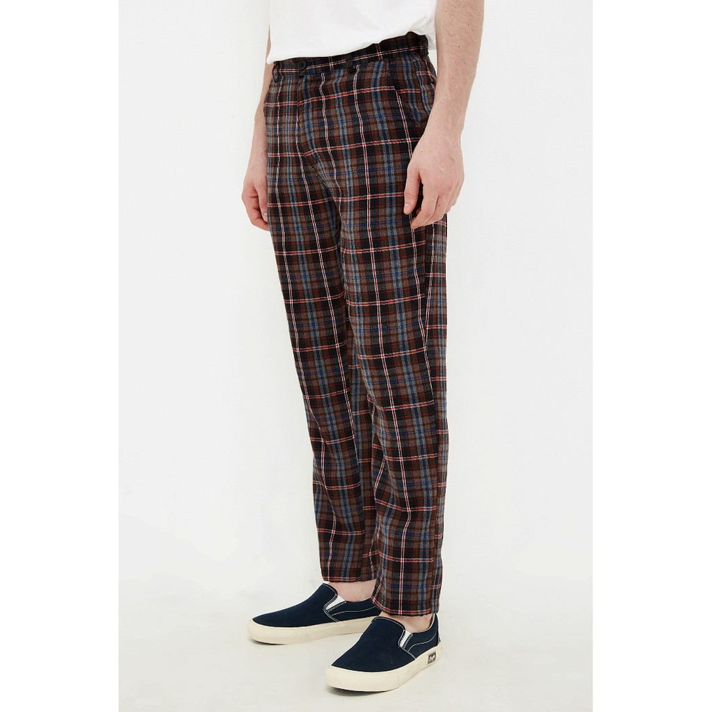 

Erigo Checked Pants Avanoska Brown