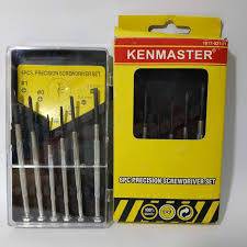obeng set / Obeng Jam Set Kecil 6 Pcs Kenmaster