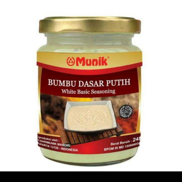 

MUNIK BUMBU DASAR PUTIH 245 GRAM