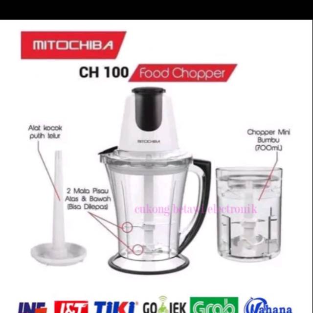 Mitochiba CH 100 Food Chopper Blender Bumbu dan DagingNew