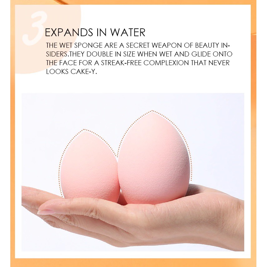 Focallure Single Makeup Sponge Puff Focallure Beauty Blender Focallure Sponge Make Up Spons Make Up Focallure Focallur Fucallure Focalure Foccalure