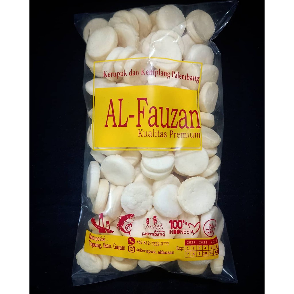 Kemplang Super Premium Mini Kerupuk AL-Fauzan Asli Palembang 500g-1/2kg Banyak Banget