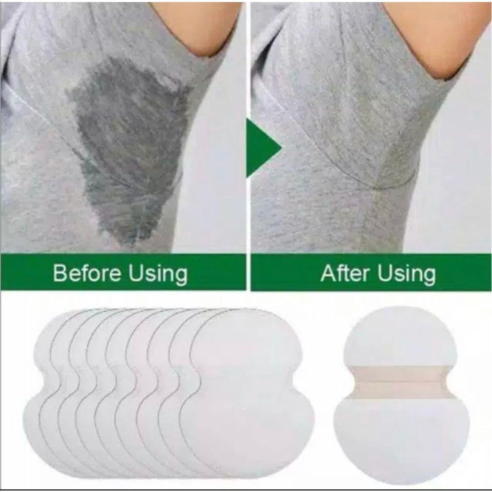 IC Bantalan Penyerap Keringat Ketiak Pad ketek Anti Basah keringant Sekali Pakai / Armpit Pad | Pembalut Ketiak | Deodorant Anti Bau | Anti Ketiak Basah | Underarm Pad anti burket Armpit Sweat Pads / Penyerap Keringat Ketiak Underarm Pad satuan