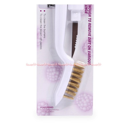 Proclean Mini All Purpose Cleaning Brush Nilon And Knife Pro Clean Sikat Dan Pisau Membersihkan Kotoran Kompor Dengan PIsau Brush Knife Proclin