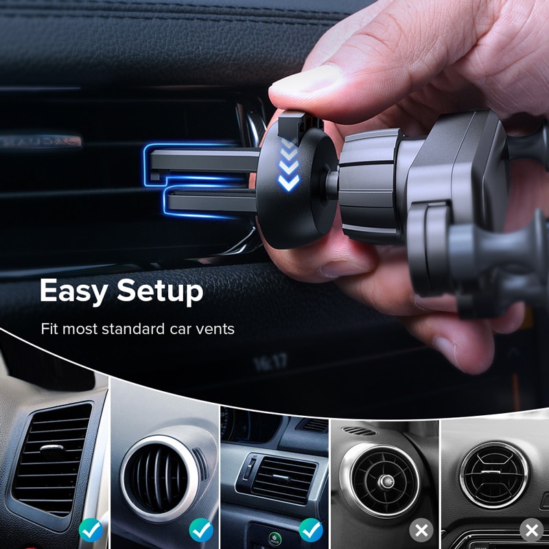 INIU Smartphone Gravity Car Holder Luxury Air Vent